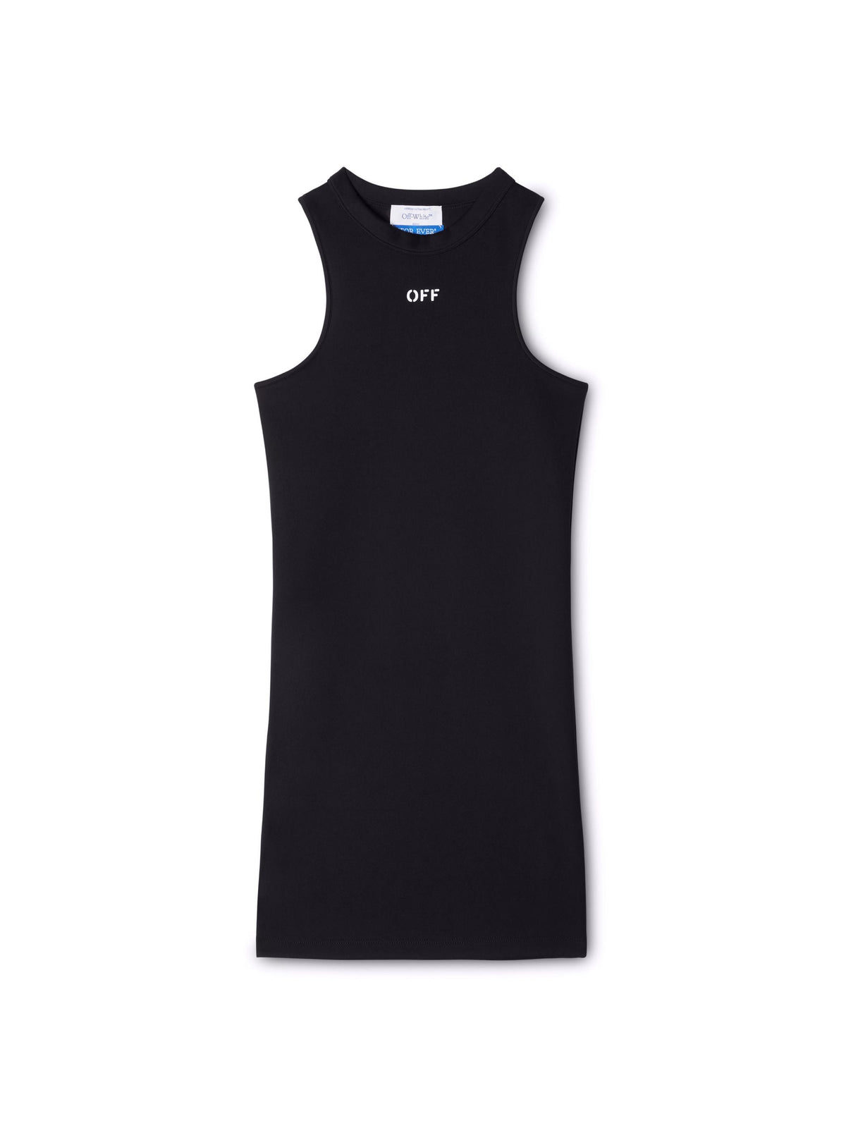 OFF WHITE Sleek Rowing Dress BLACK OWDB463C99JER001