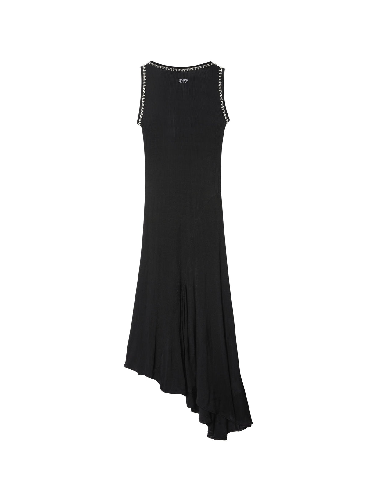 Light Rib Emb 20s Long Dress