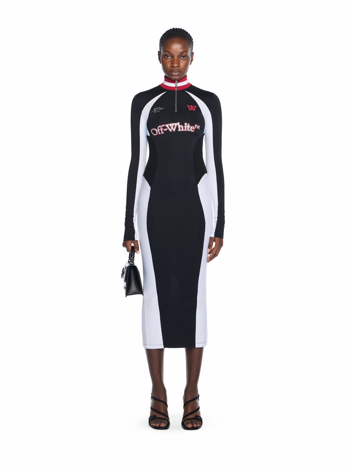 Tech Jersey Midi Dress