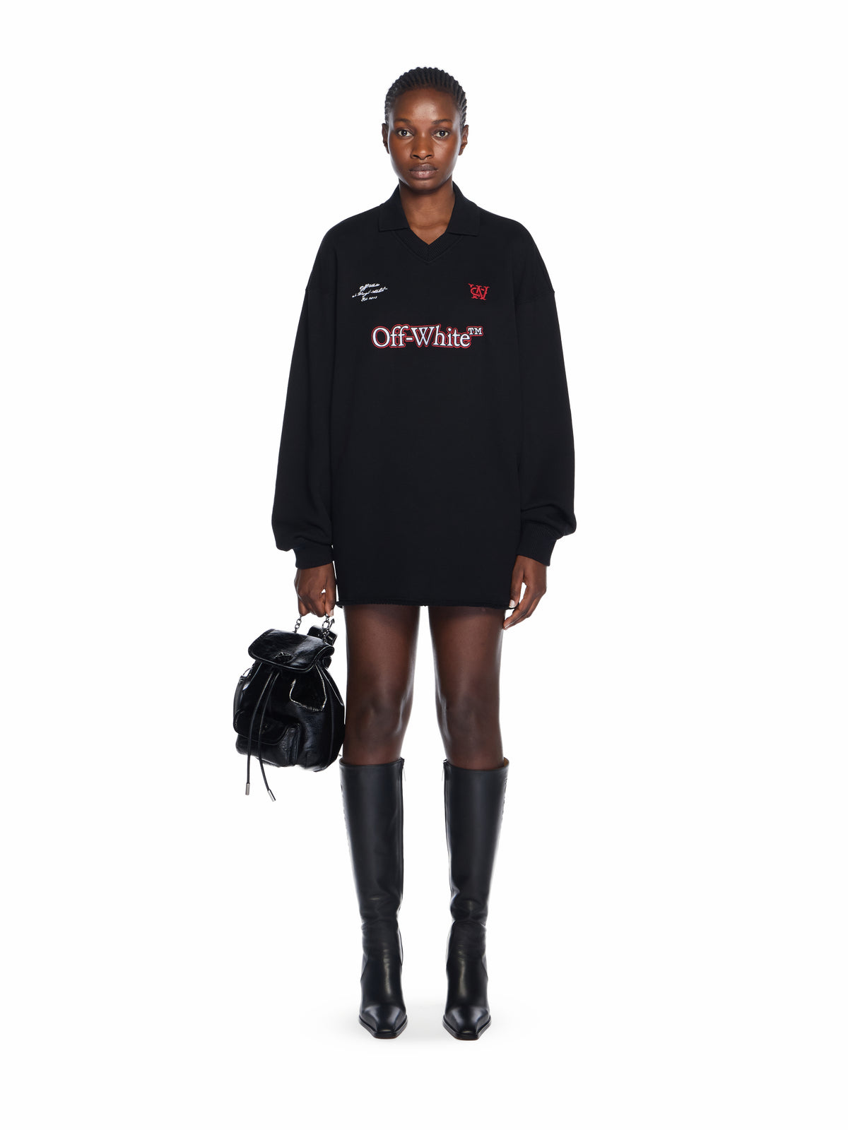 Sporty Polo Sweatdress