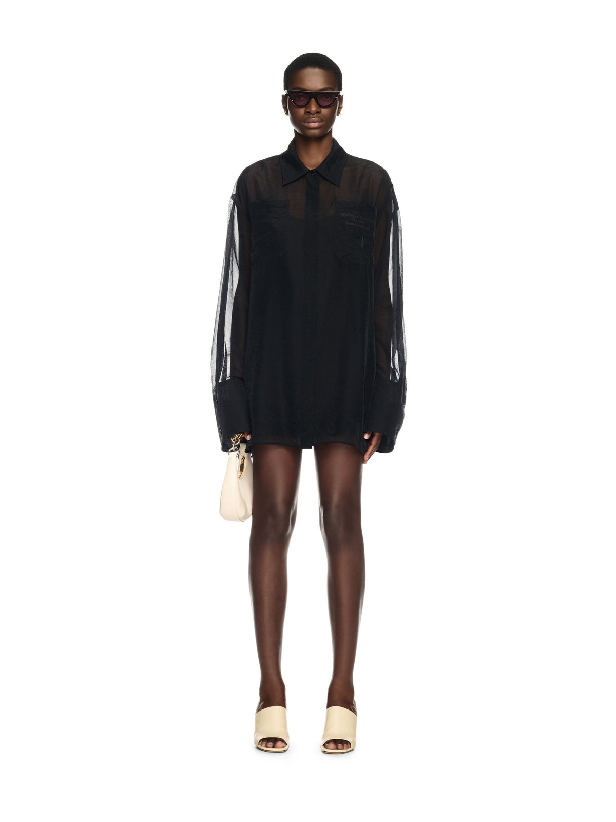 Organza Roxy Shirt Dress