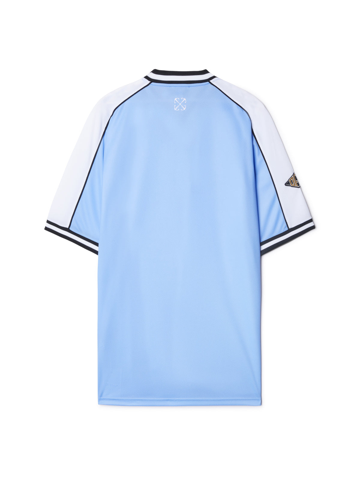 OFF WHITE Soccer Mini Dress BLUE OWDH008S25JER001