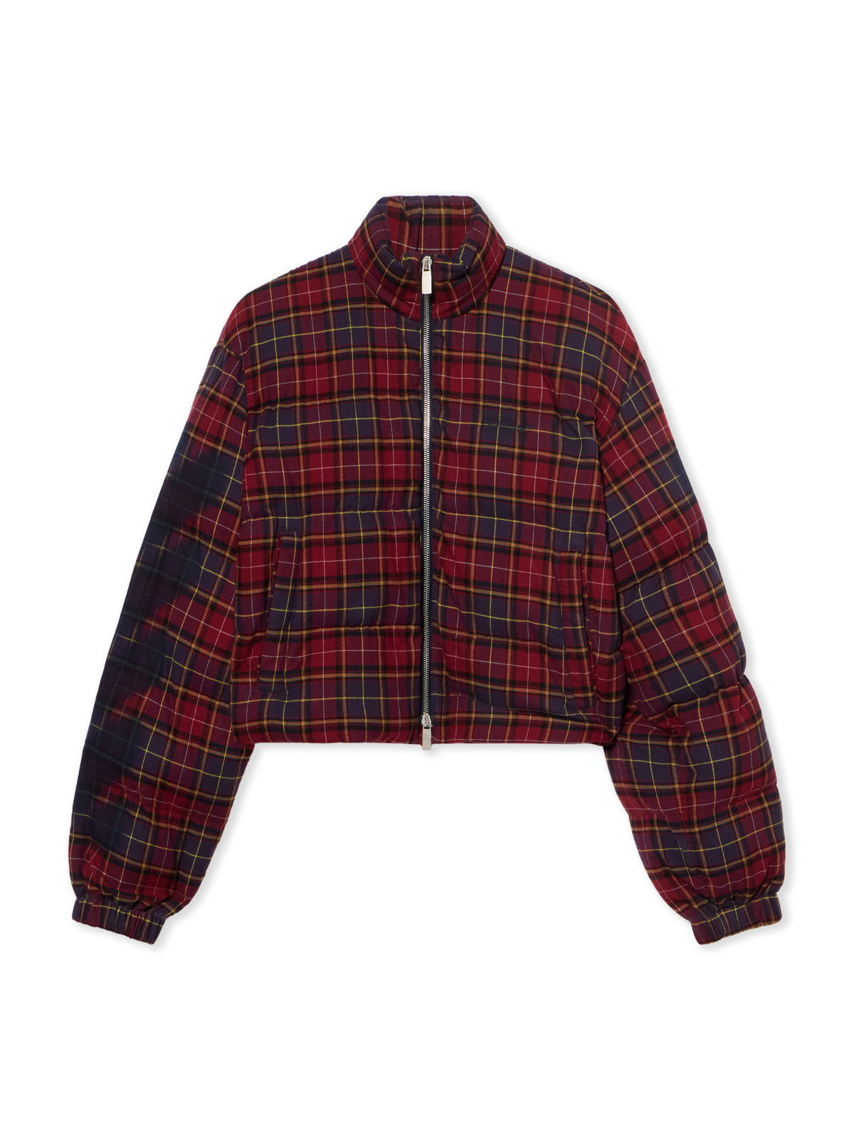Arrow Spray Check Puffer Jacket