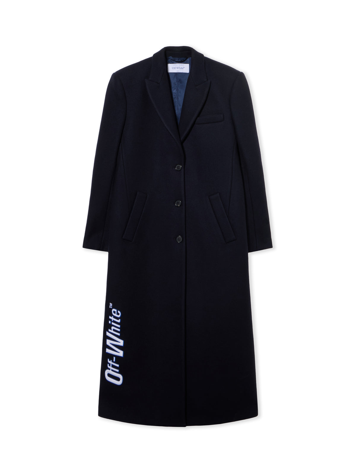 Long Tailored Wool Coat