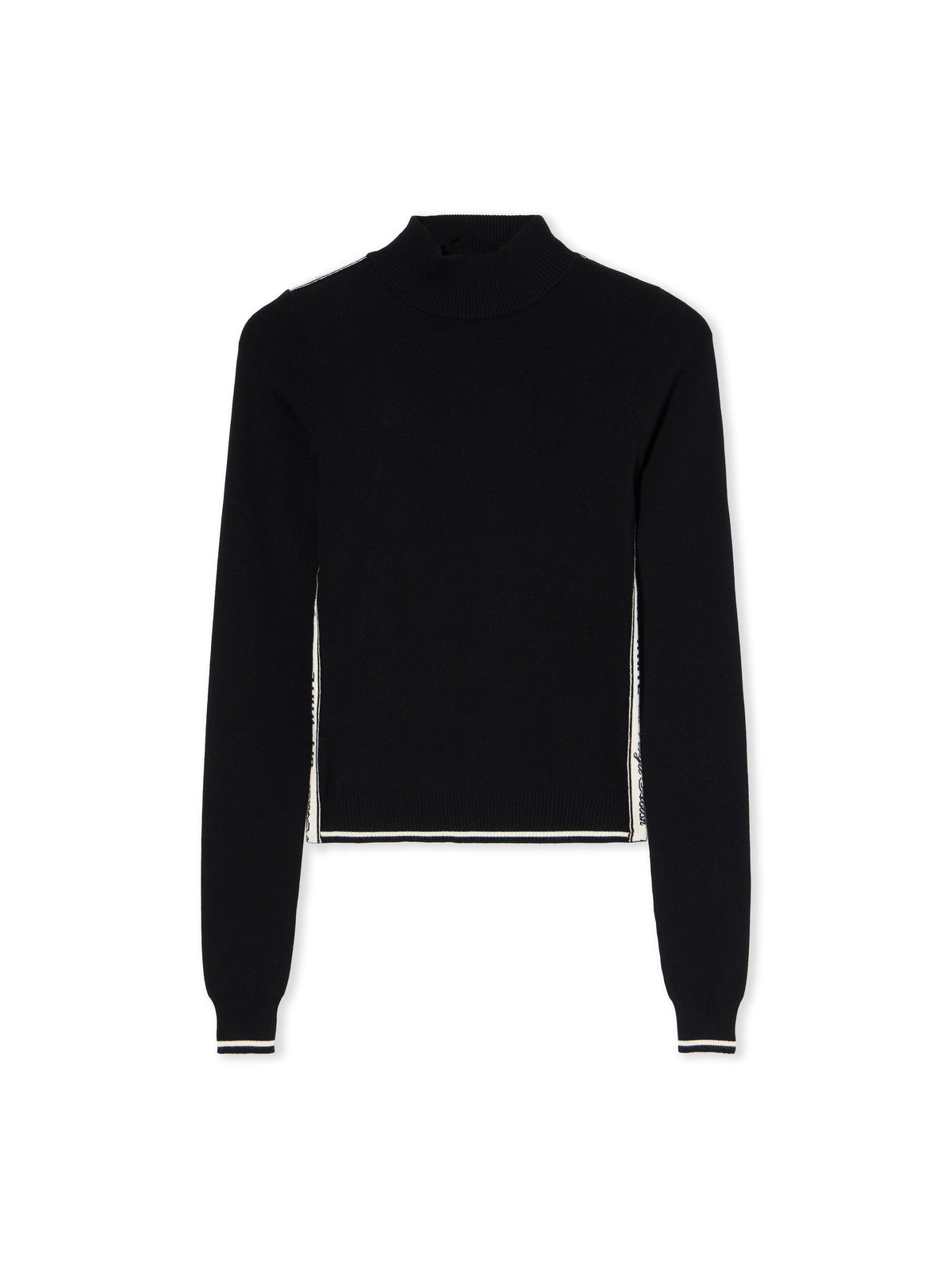 Logoband Knit Turtleneck Sweater