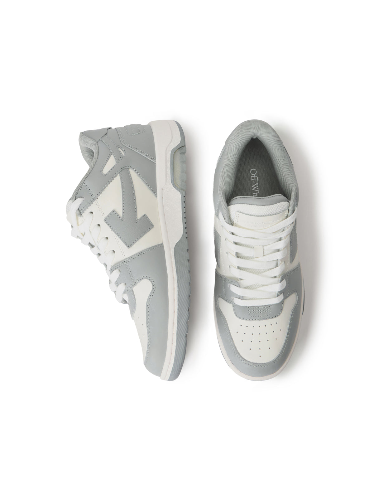 OFF WHITE Out Of Office Sneakers WHITE/GREY OWIA259C99LEA006