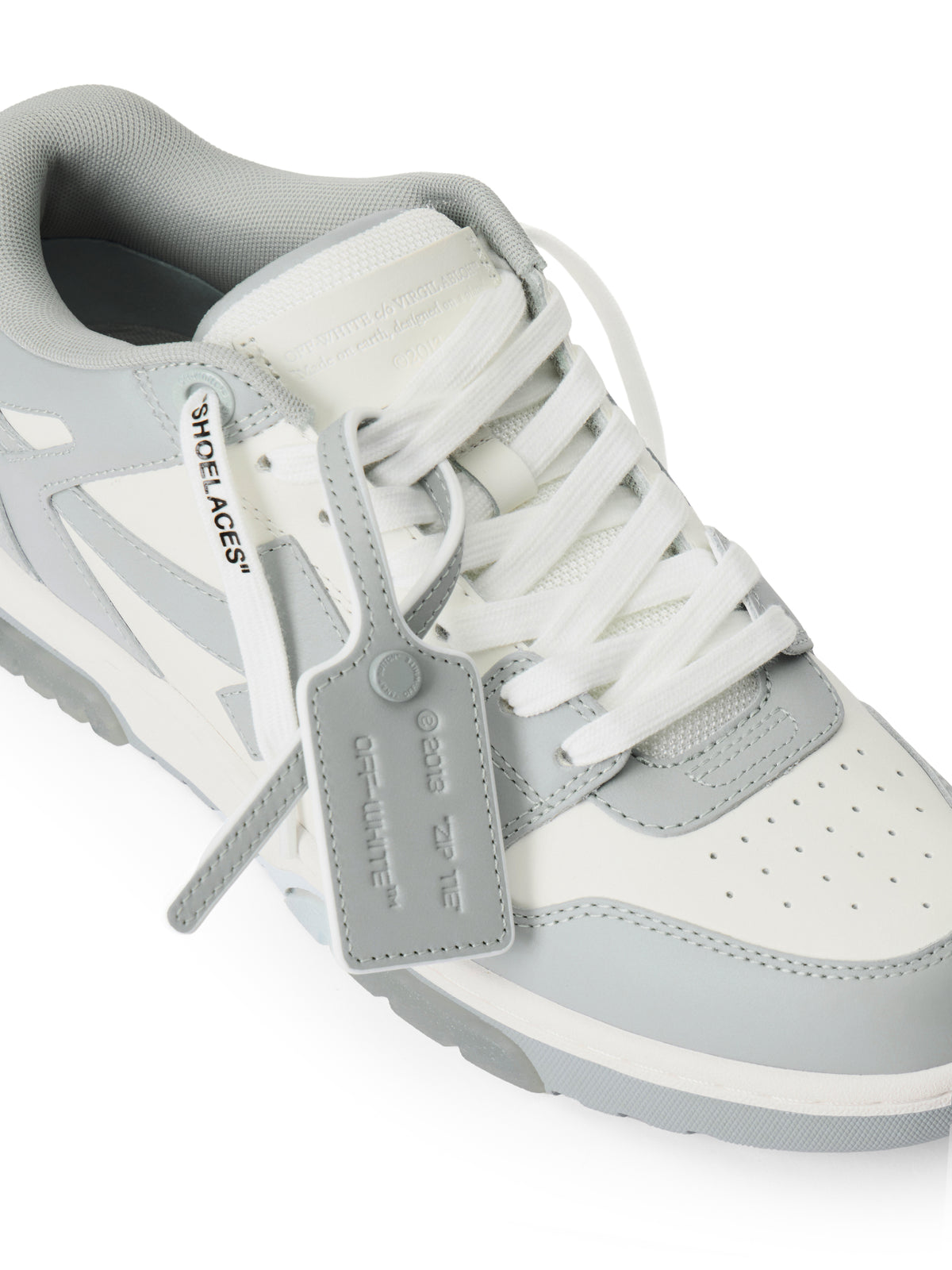 OFF WHITE Out Of Office Sneakers WHITE/GREY OWIA259C99LEA006