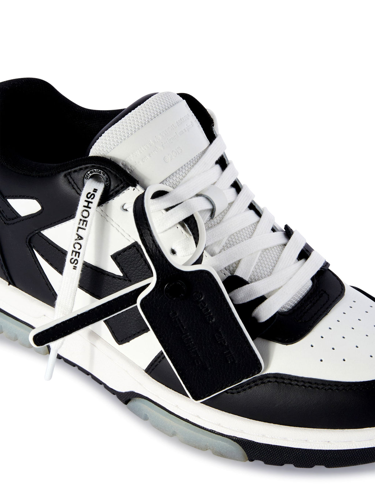 OFF WHITE Out Of Office Sneakers WHITE/BLACK OWIA259C99LEA006