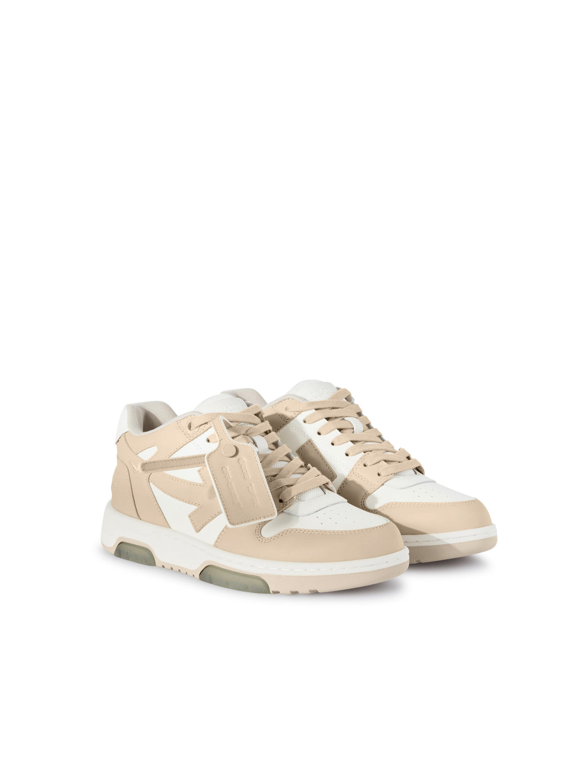 OFF WHITE Out Of Office Sneakers WHITE - BEIGE OWIA259C99LEA006