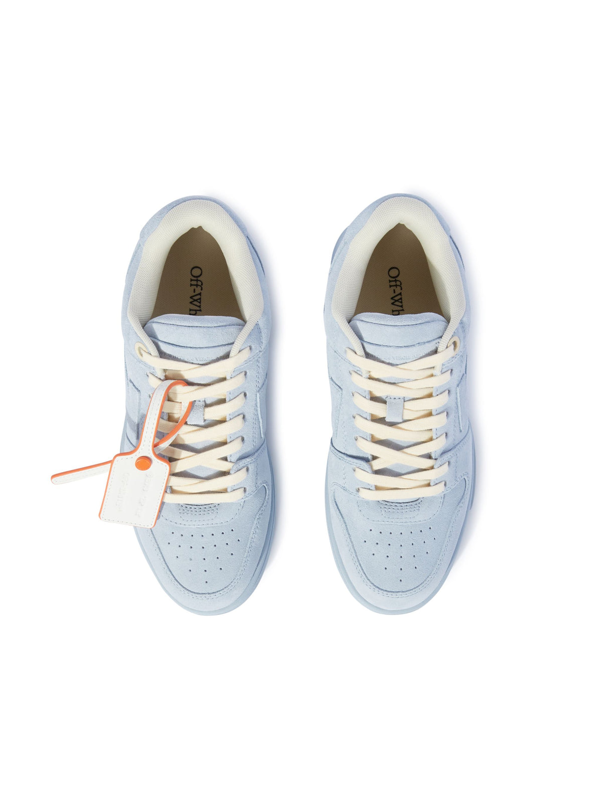 OFF WHITE OUT OF OFFICE FULL SUEDE BLUE OWIA259C99LEA016