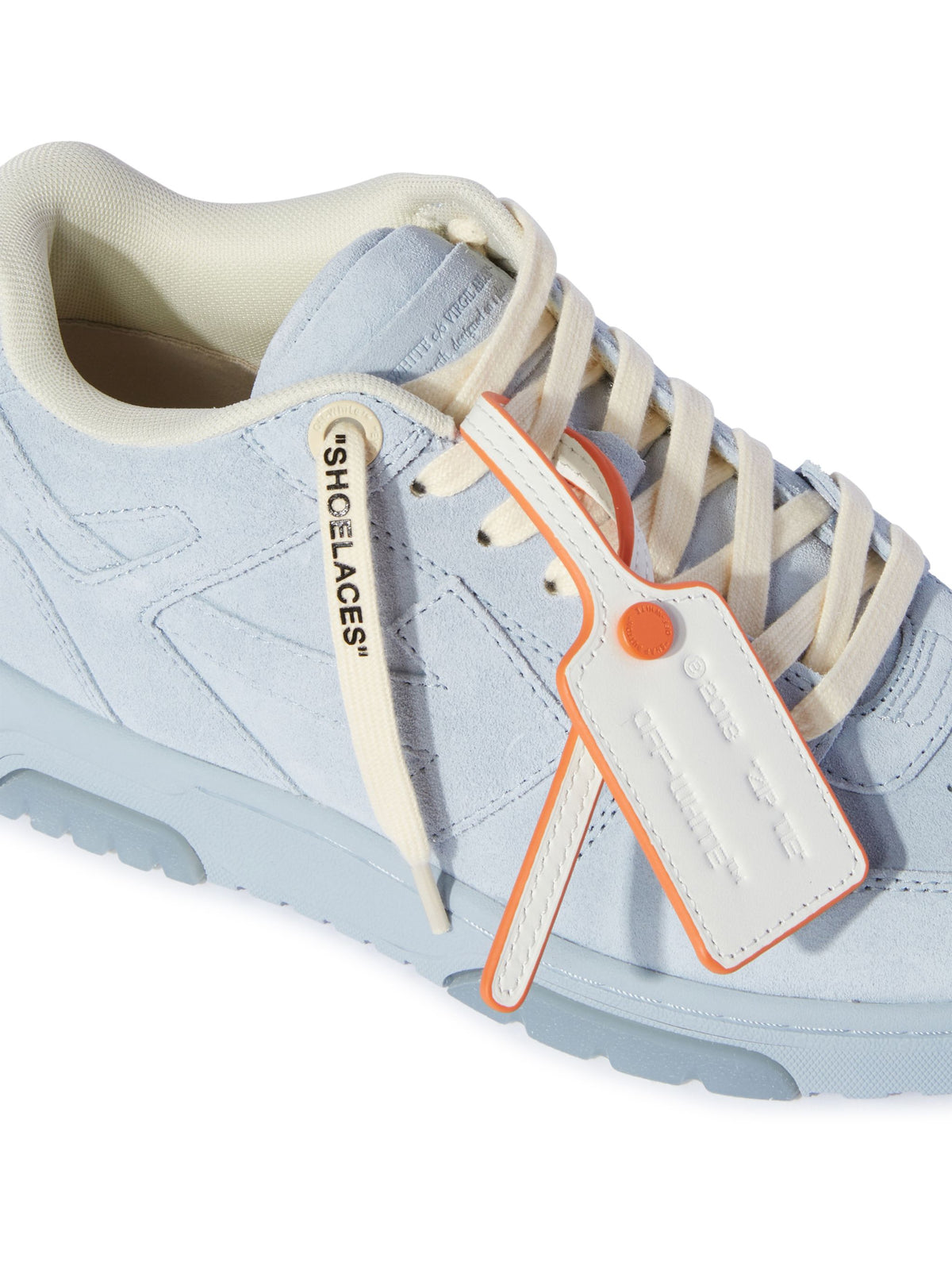 OFF WHITE OUT OF OFFICE FULL SUEDE BLUE OWIA259C99LEA016