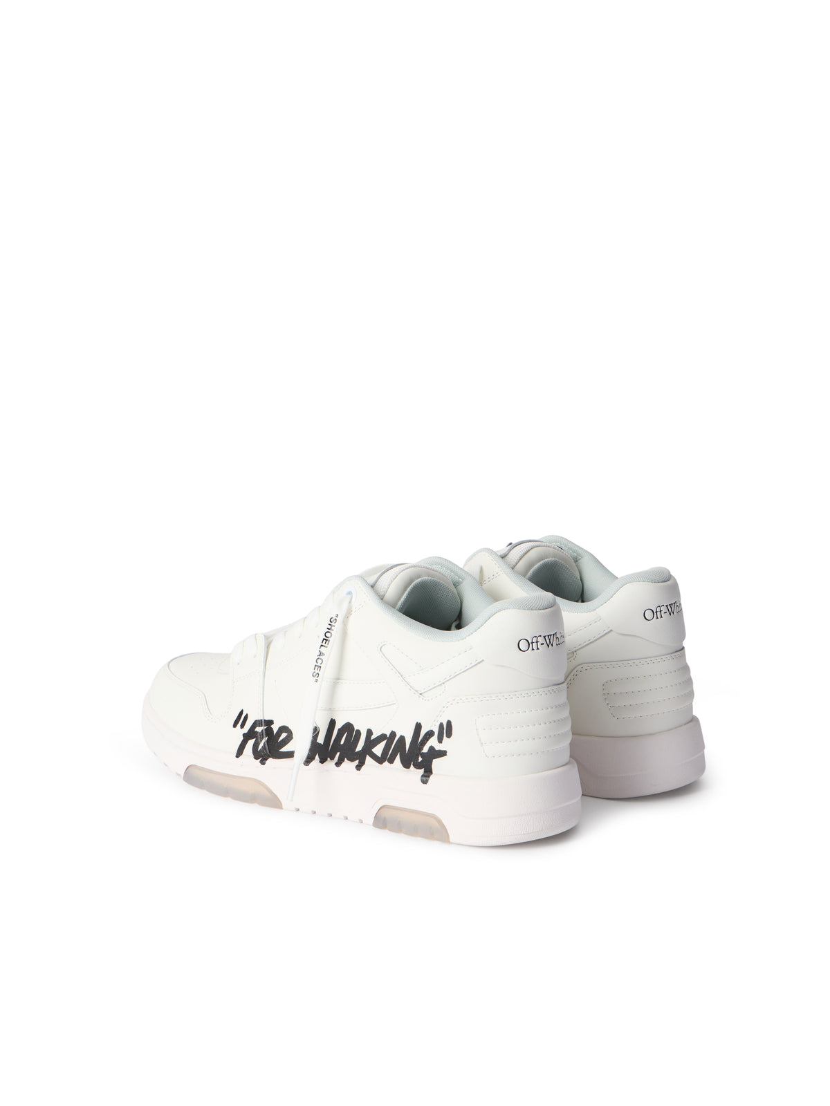 OFF WHITE Out Of Office "For Walking" Sneakers WHITE/BLACK OWIA259C99LEA019