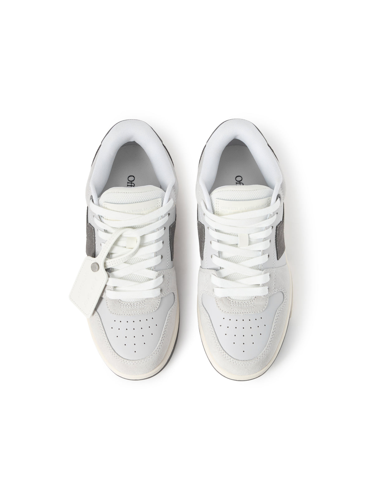 OFF WHITE Out Of Office Sneakers MEDIUM GREY - DARK GREY OWIA259F25LEA005