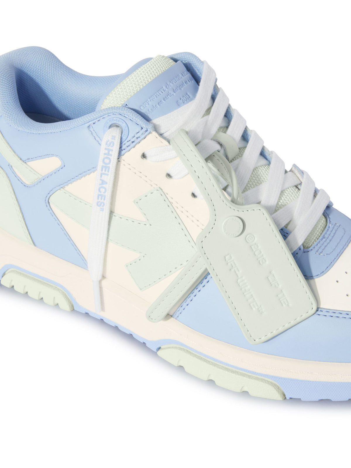 OFF WHITE OUT OF OFFICE TRICOLOR BLUE OWIA259S25LEA004