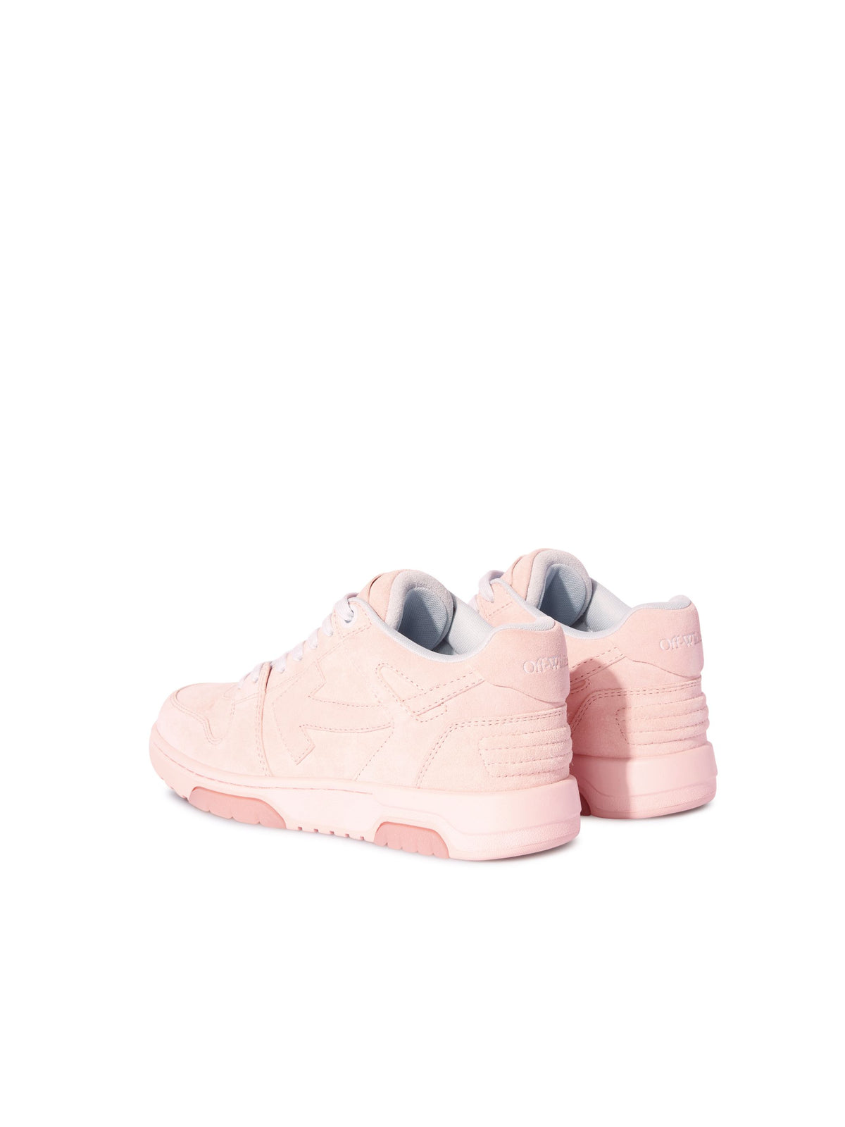 OFF WHITE OUT OF OFFICE FULL SUEDE PINK OWIA259S25LEA00A