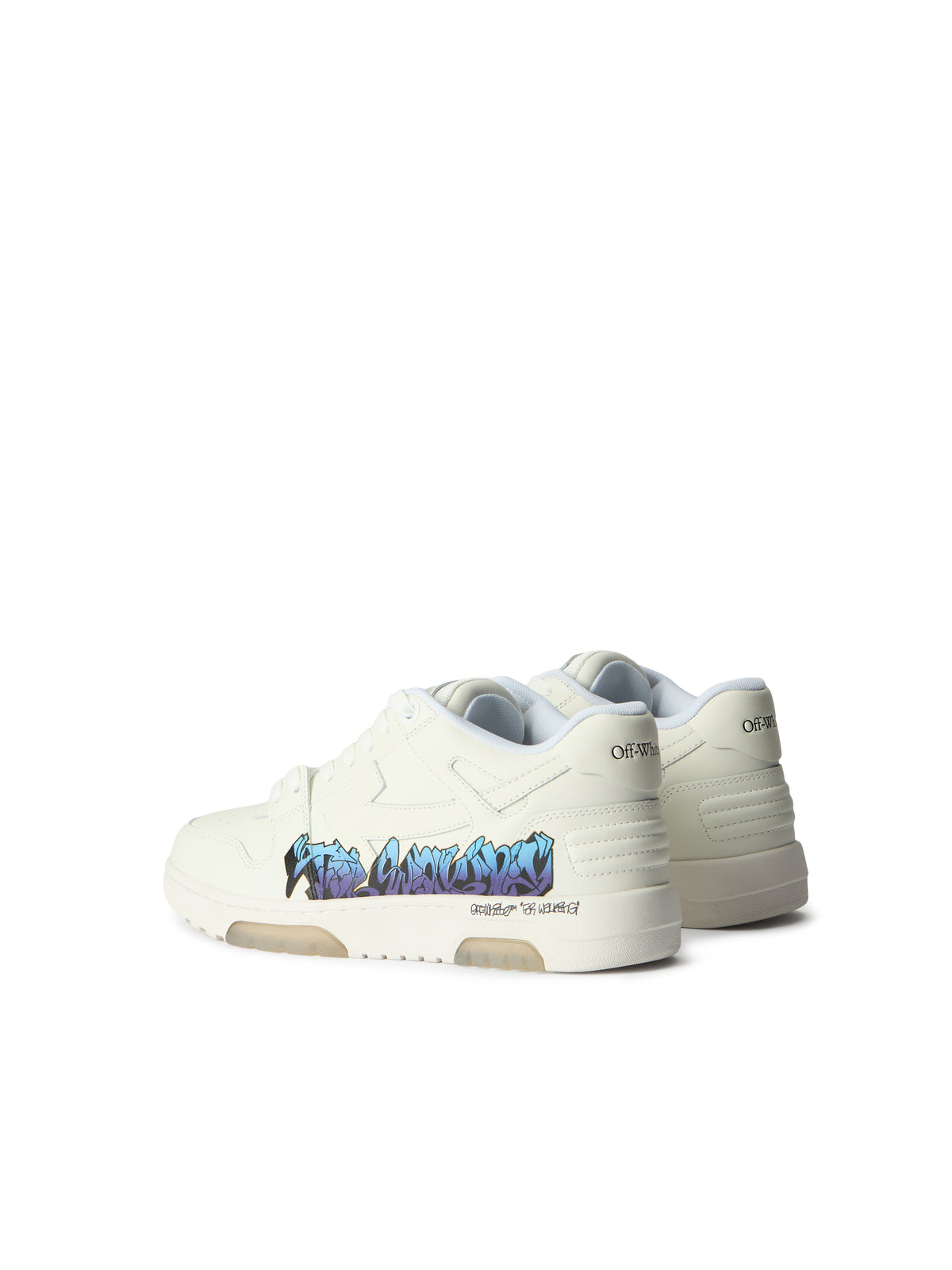OFF WHITE Out Of Office "For Walking" Artwork Sneakers WHITE - MULTICOLOR OWIA259S26LEA00C