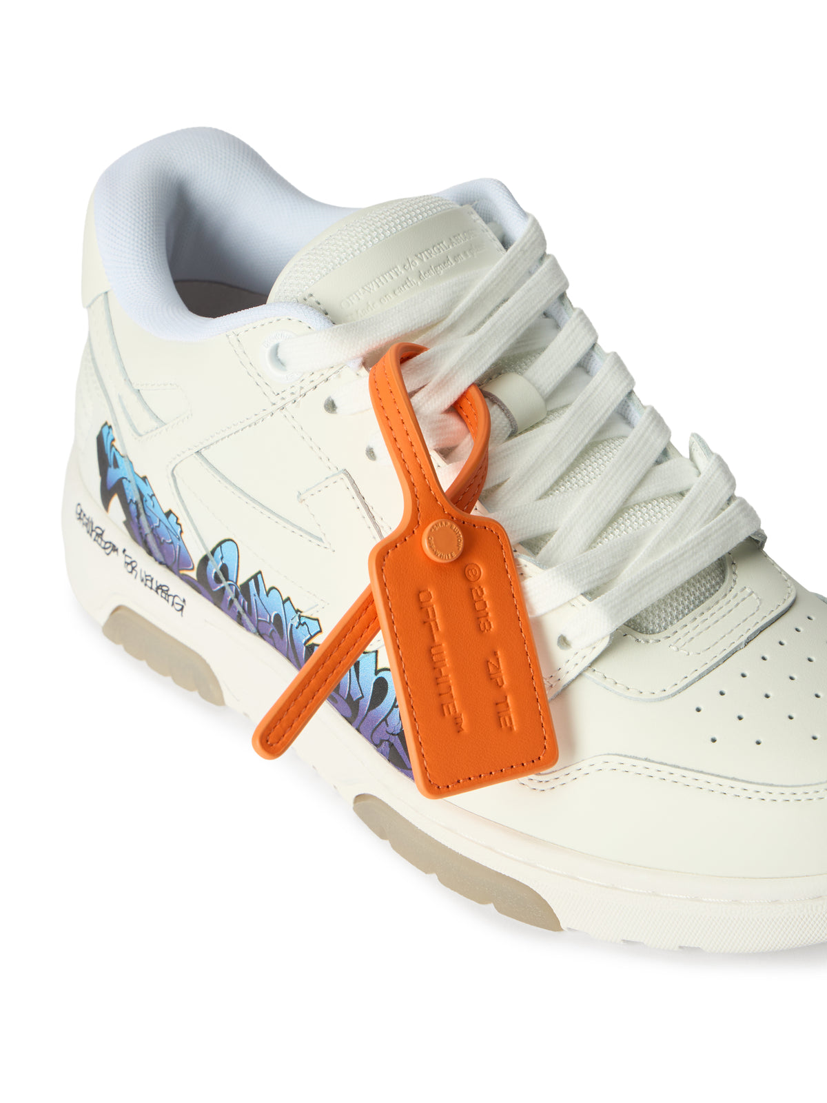 OFF WHITE Out Of Office "For Walking" Artwork Sneakers WHITE - MULTICOLOR OWIA259S26LEA00C