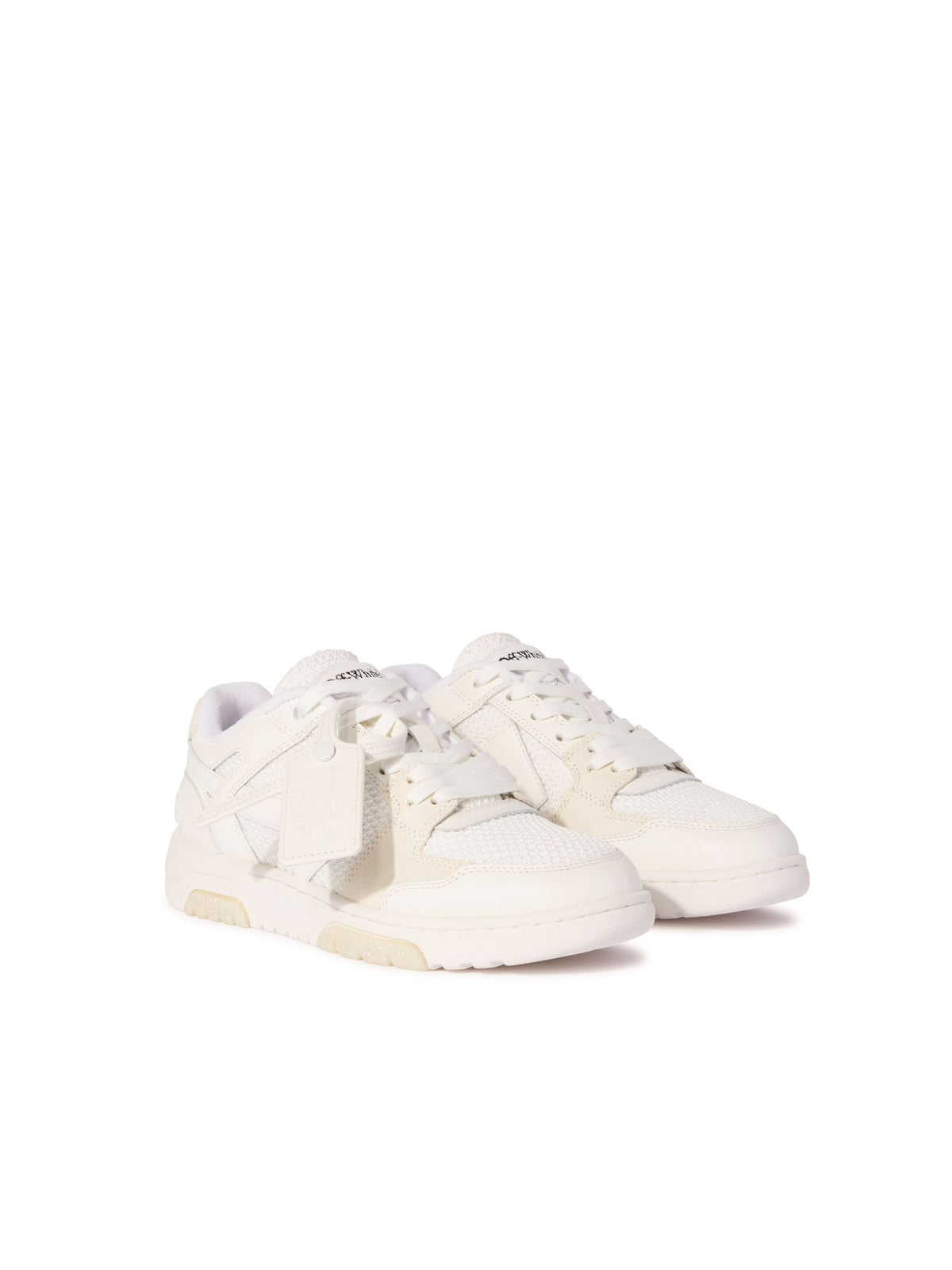OFF WHITE Out Of Office Slim Sneakers WHITE - WHITE OWIA276C99LEA002