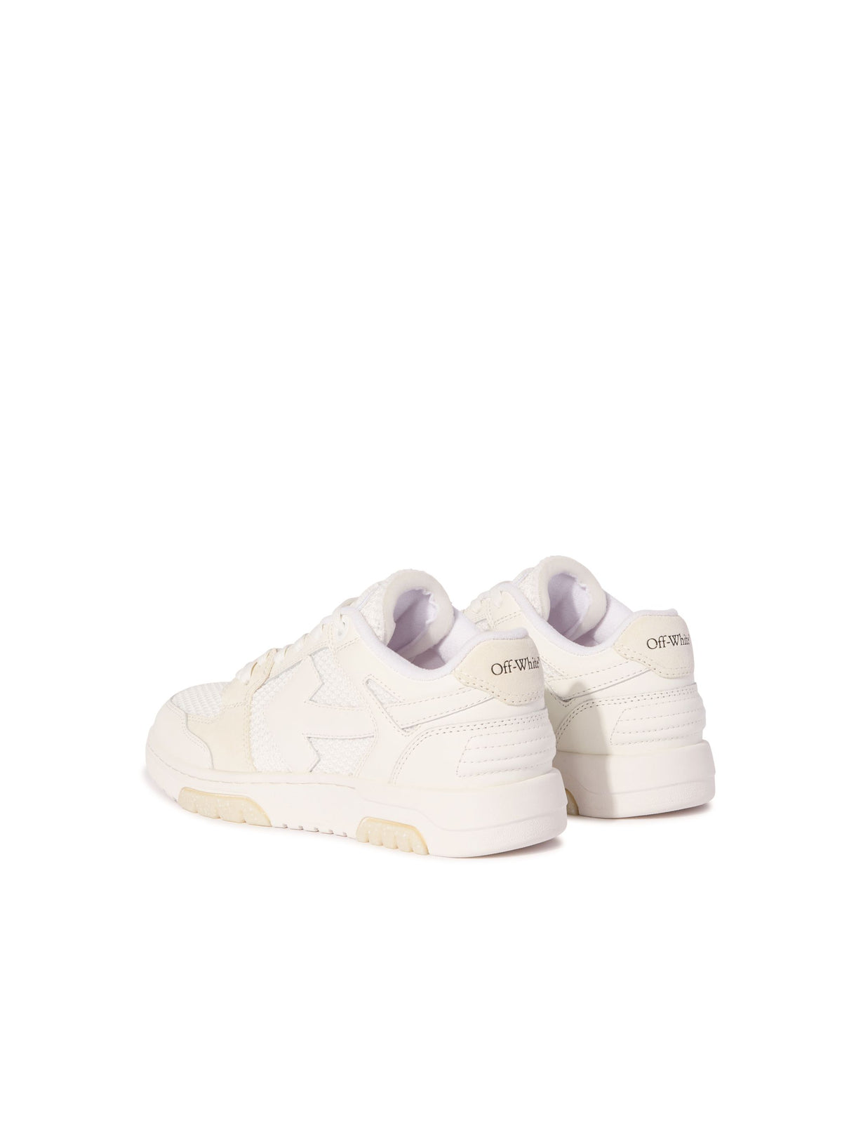 OFF WHITE Out Of Office Slim Sneakers WHITE - WHITE OWIA276C99LEA002