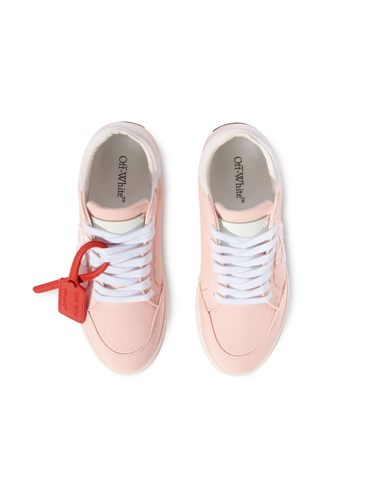 OFF WHITE New Low Vulcanized Canvas PINK OWIA288F24FAB001