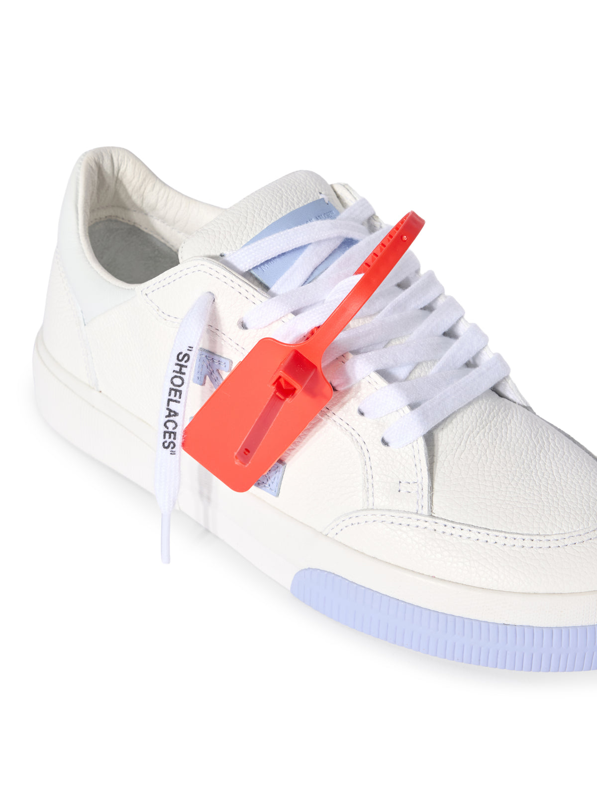 OFF WHITE Vulc Low Sneakers WHITE - LIGHT BLUE OWIA288F25LEA001