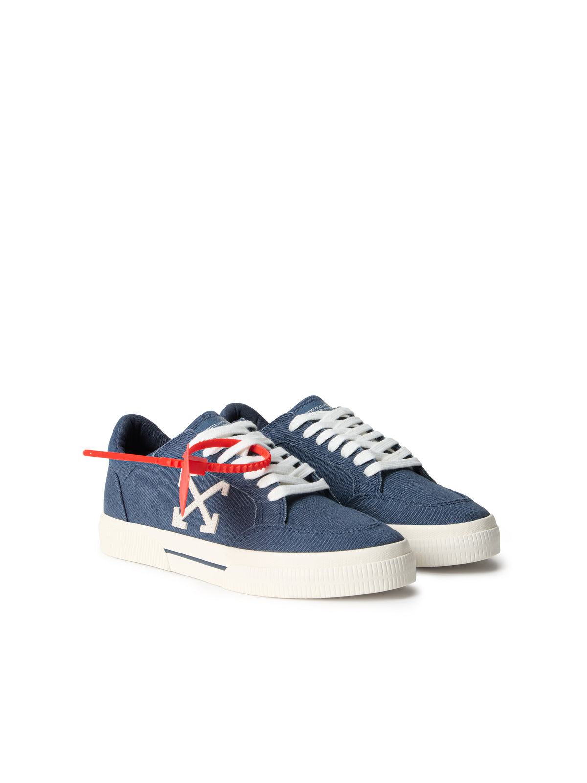 OFF WHITE Vulcanized Low Sneakers VINTAGE BLUE - OFF WHITE OWIA288S26FAB001