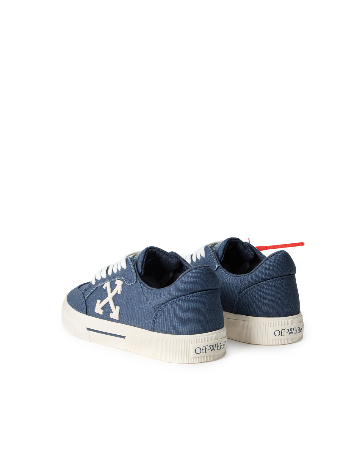OFF WHITE Vulcanized Low Sneakers VINTAGE BLUE - OFF WHITE OWIA288S26FAB001