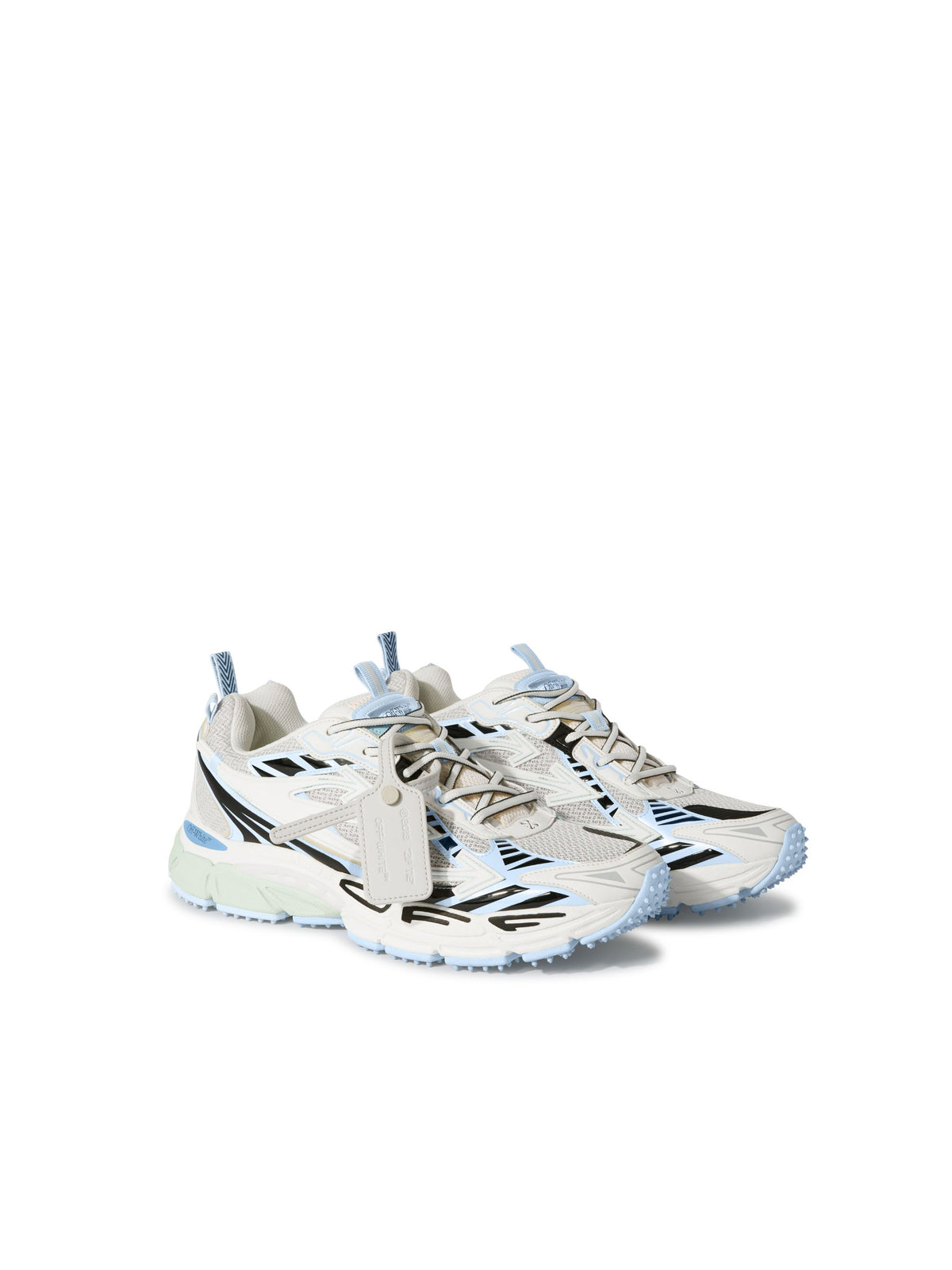 OFF WHITE Be Right Back Sneakers LIGHT BLU OWIA289C99FAB001
