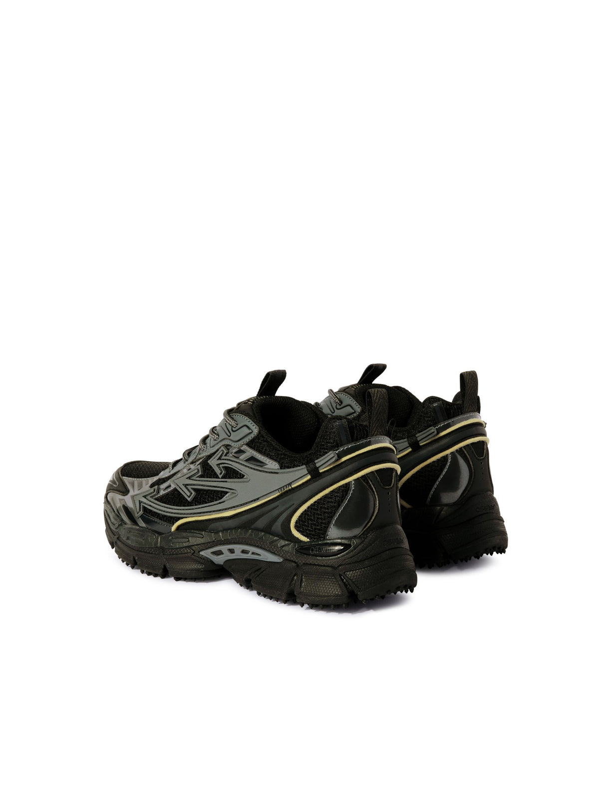 OFF WHITE Be Right Back Sneakers BLACK/BLACK OWIA289C99FAB001