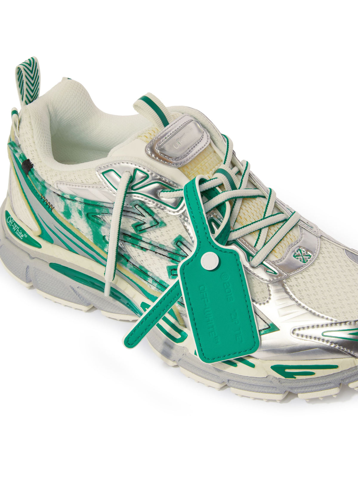 OFF WHITE OW BE RIGHT BACK GREEN OWIA289S25FAB003