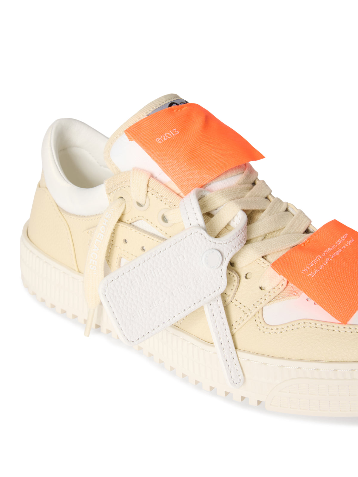 OFF WHITE Low Top 3.0 Off Court Sneakers WHITE - BEIGE OWIA28ES26LEA001