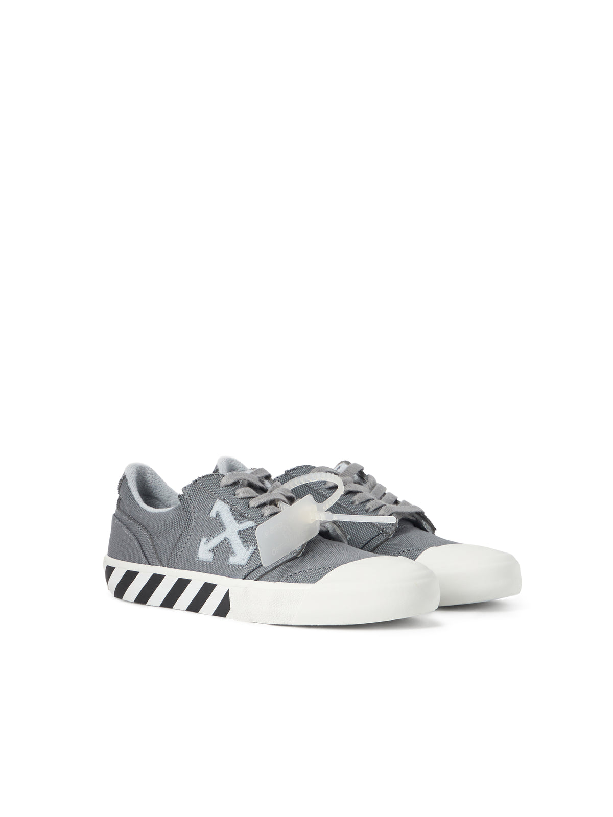 OFF WHITE Vulcanized Undercut Sneakers MEDIUM GREY/ LIGHT GREY OWIA28HF25FAB002