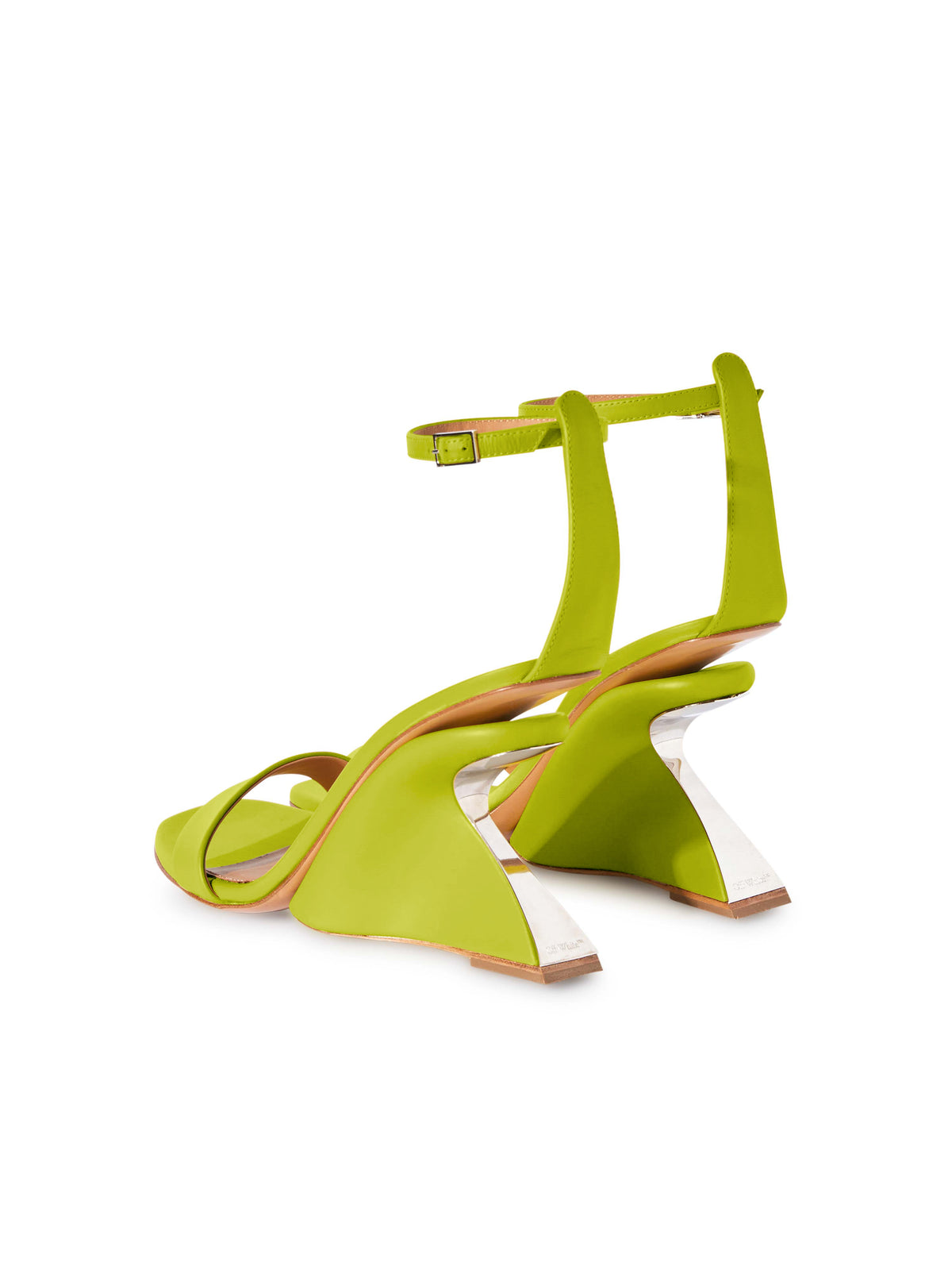 OFF WHITE JUG WEDGE SANDAL LIGHT GREEN  GREEN A OWIH058S24LEA001