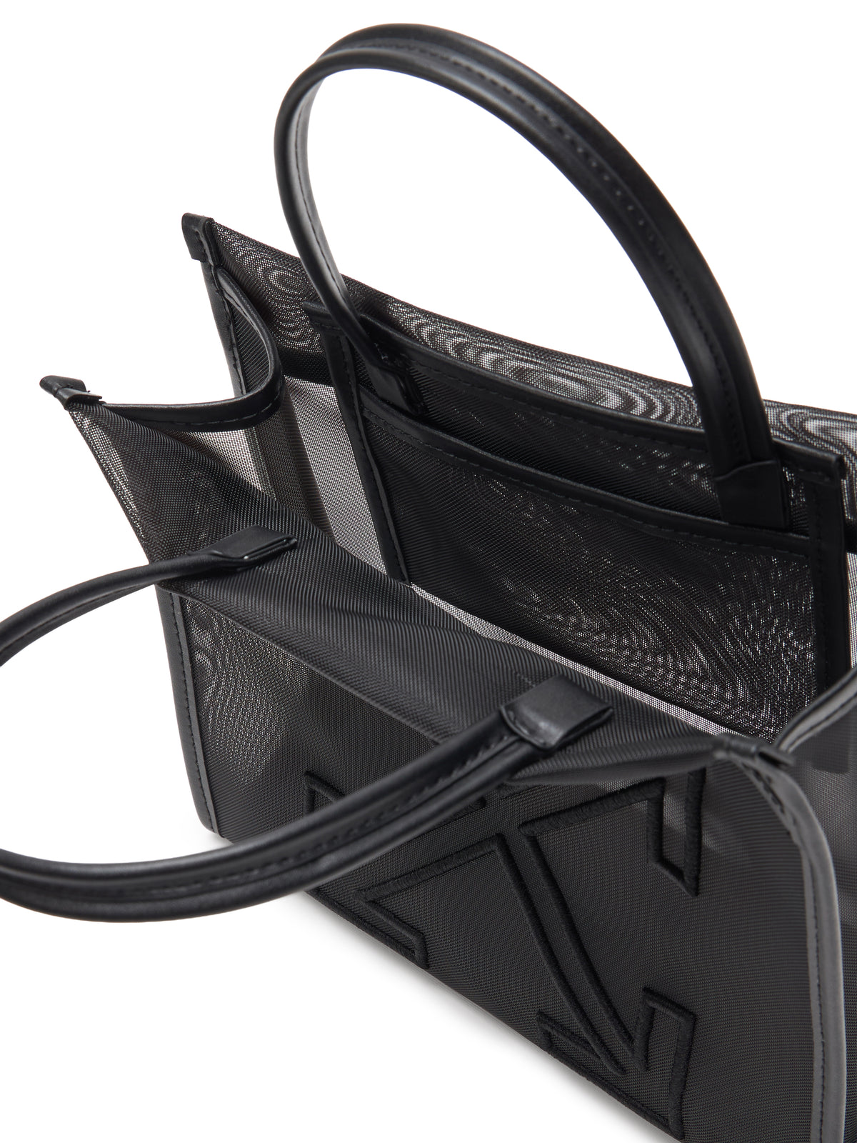 OFF WHITE Market Tote Bag BLACK OWNA23GS26FAB001