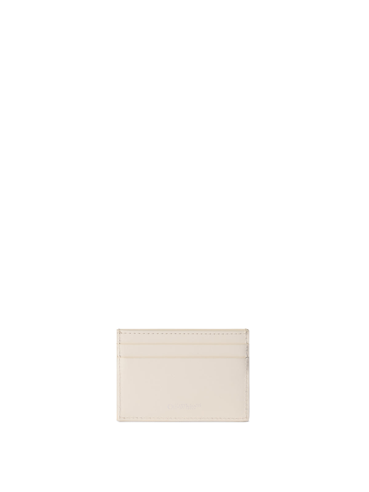 OFF WHITE Jitney Quote Card Case DUST - BLACK OWND027C99LEA002