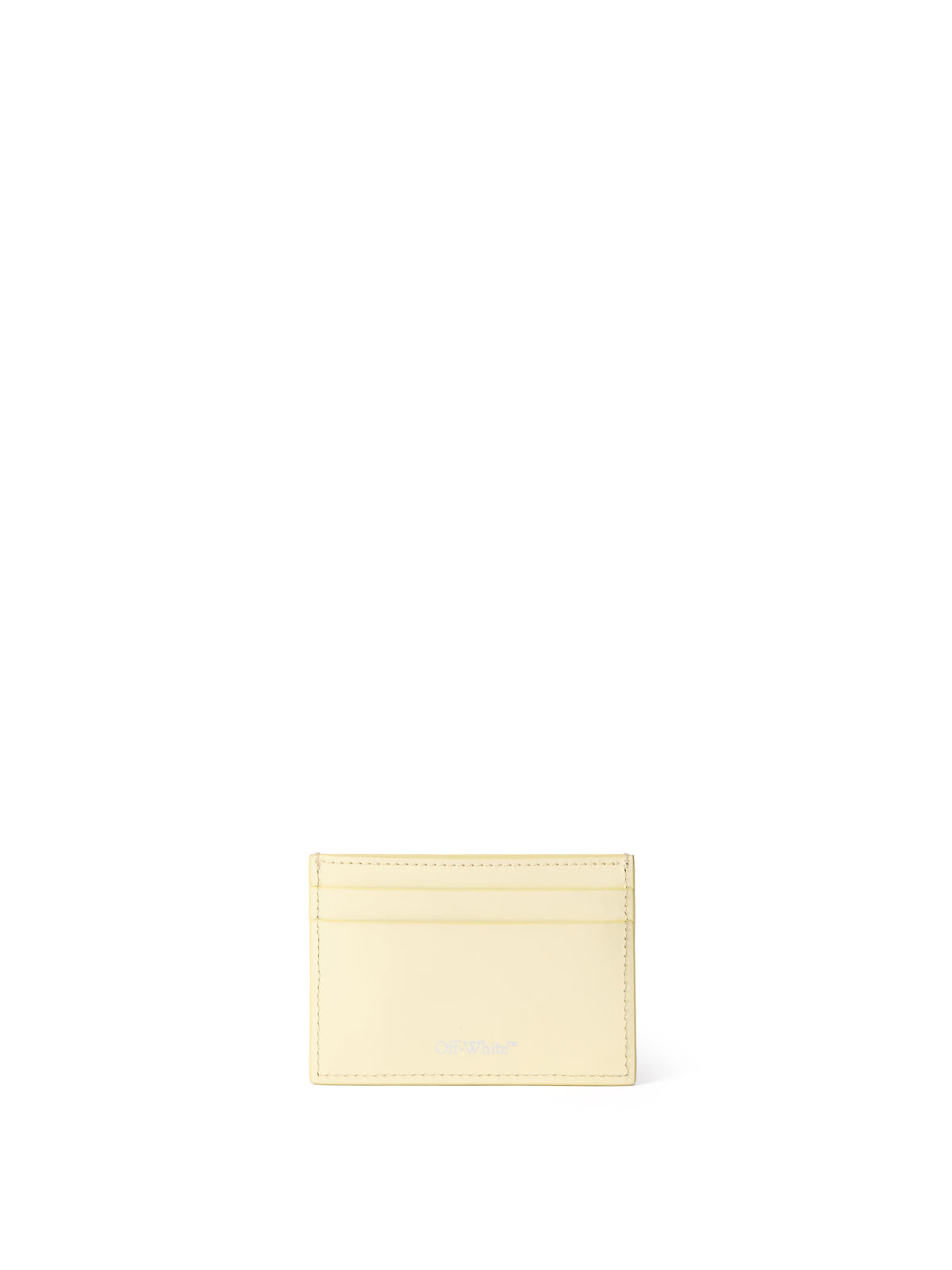 OFF WHITE Jitney Quote Card Case DOUBLE CREAM - DOUBLE CREAM OWND027F25LEA001