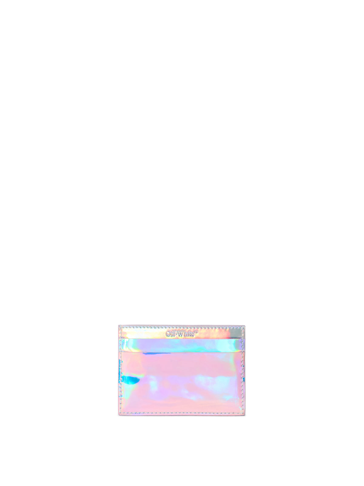 OFF WHITE Jitney Iridescent Card Case MULTICOLOR - MULTICOLOR OWND04GF25FAB001