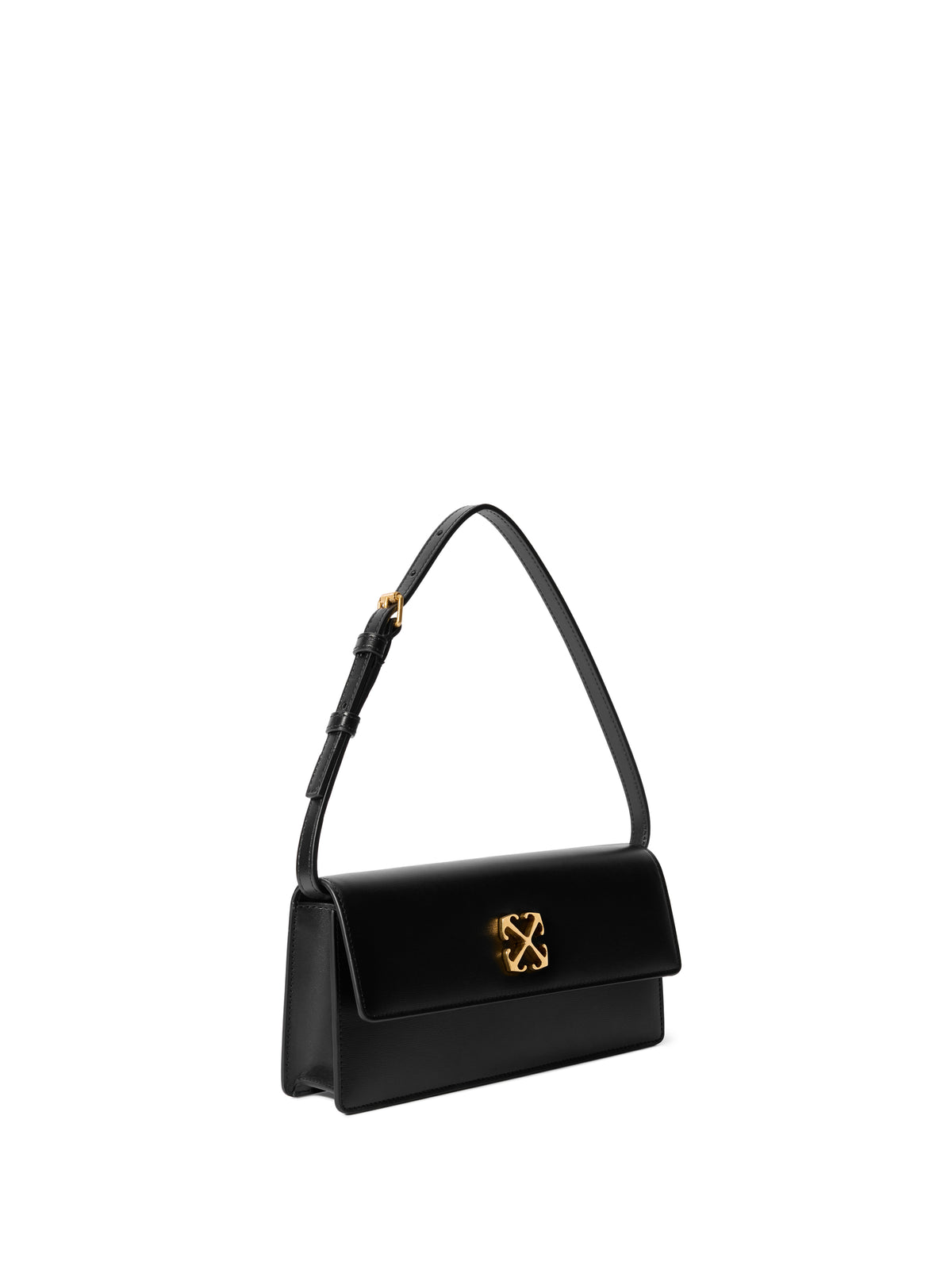 OFF WHITE Jitney 1.0 Shoulder BLACK OWNN172C99LEA001