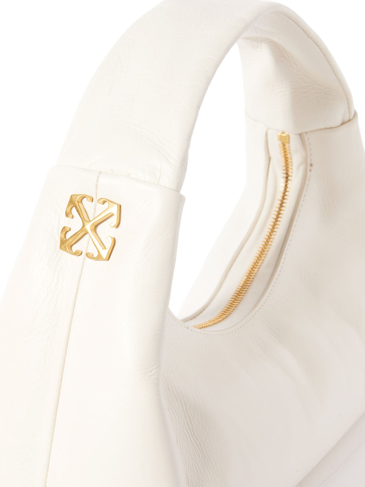OFF WHITE Arcade Shoulder Bag WHITE OWNN174S24LEA001