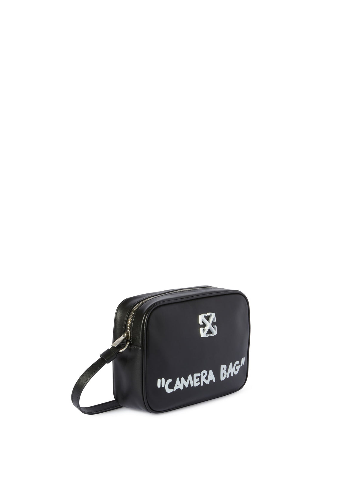 OFF WHITE Jitney Quote Camera Bag BLACK OWNN18CC99LEA001