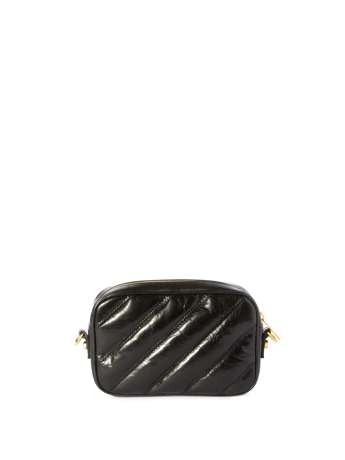 OFF WHITE Quilting Camera Bag Small BLACK OWNN18EC99LEA001
