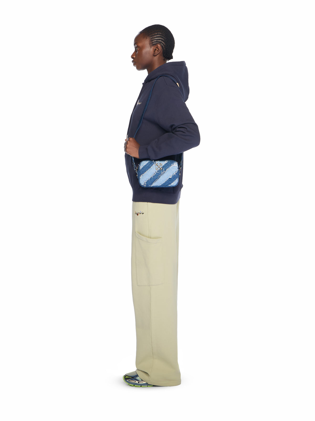 OFF WHITE Raw Denim Camera Bag BLUE - NO COLOR OWNN18EF25DEN001