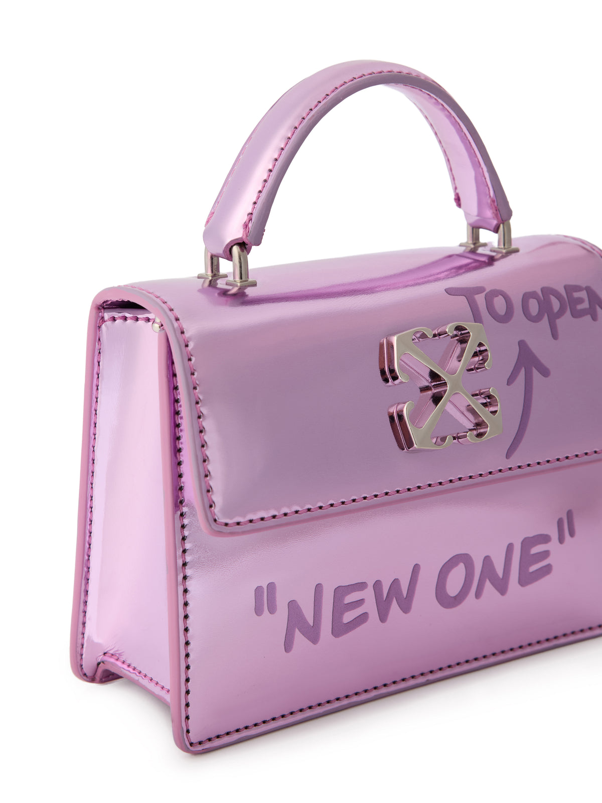 OFF WHITE Jitney Baby Quote Bag FUCHSIA - FUCHSIA OWNP063F25FAB002