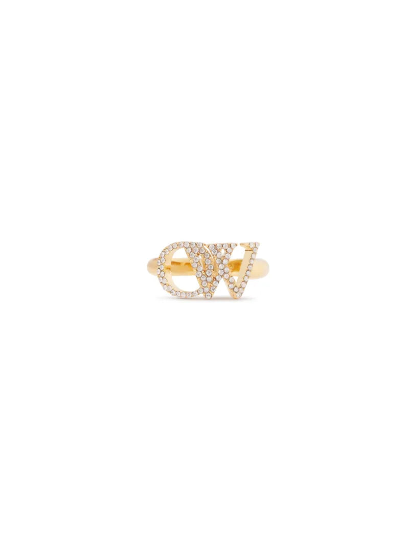 Ow Ring With Strass