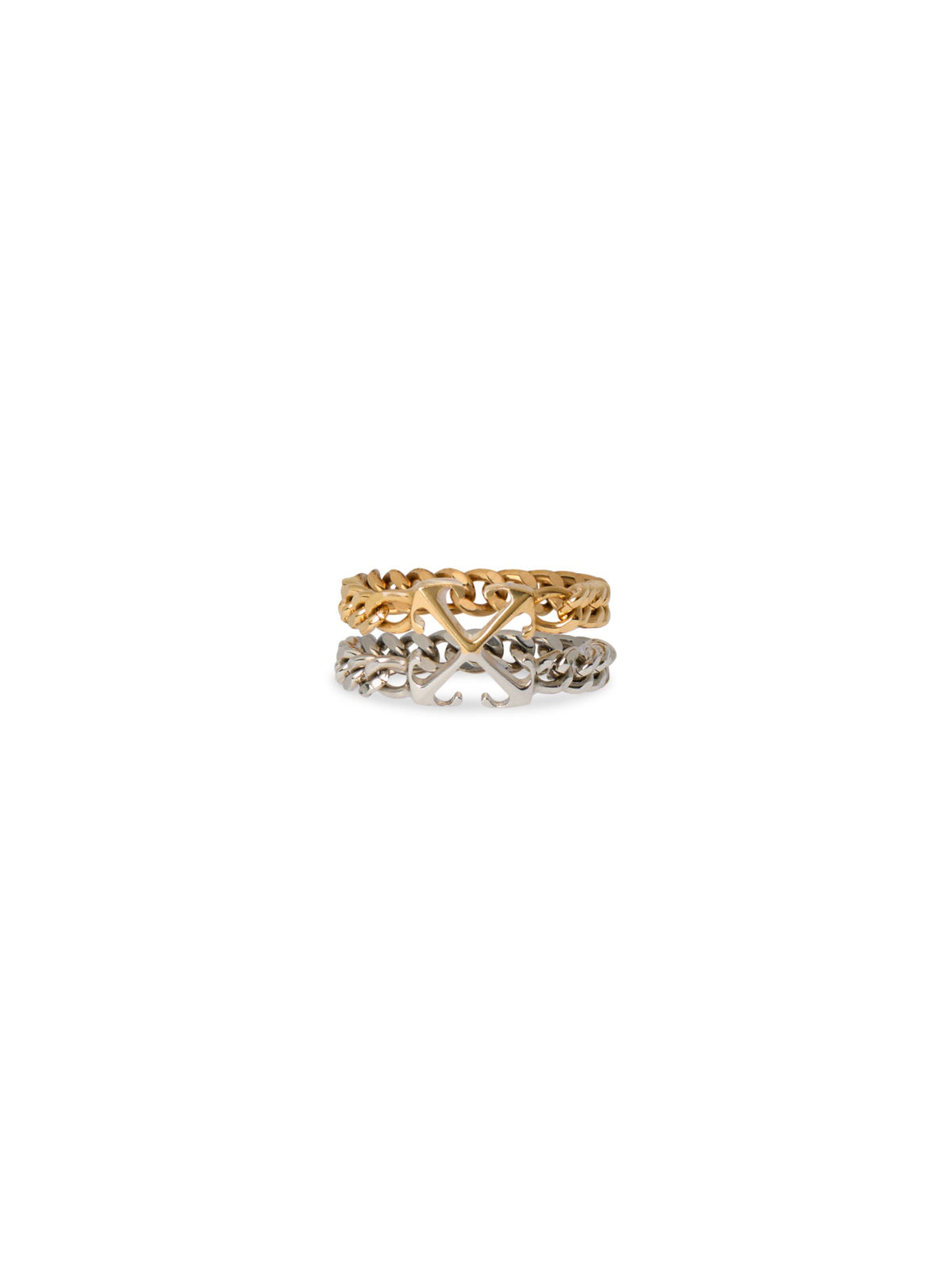 ARROW CHAIN RING BICOLOR