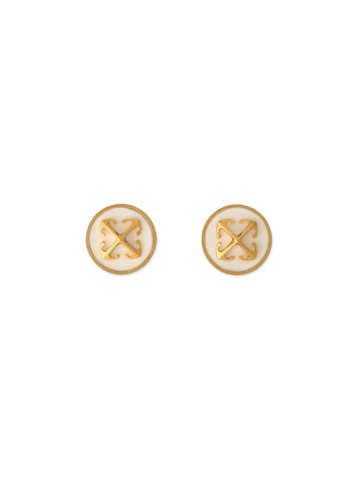 Round Arrow Earrings
