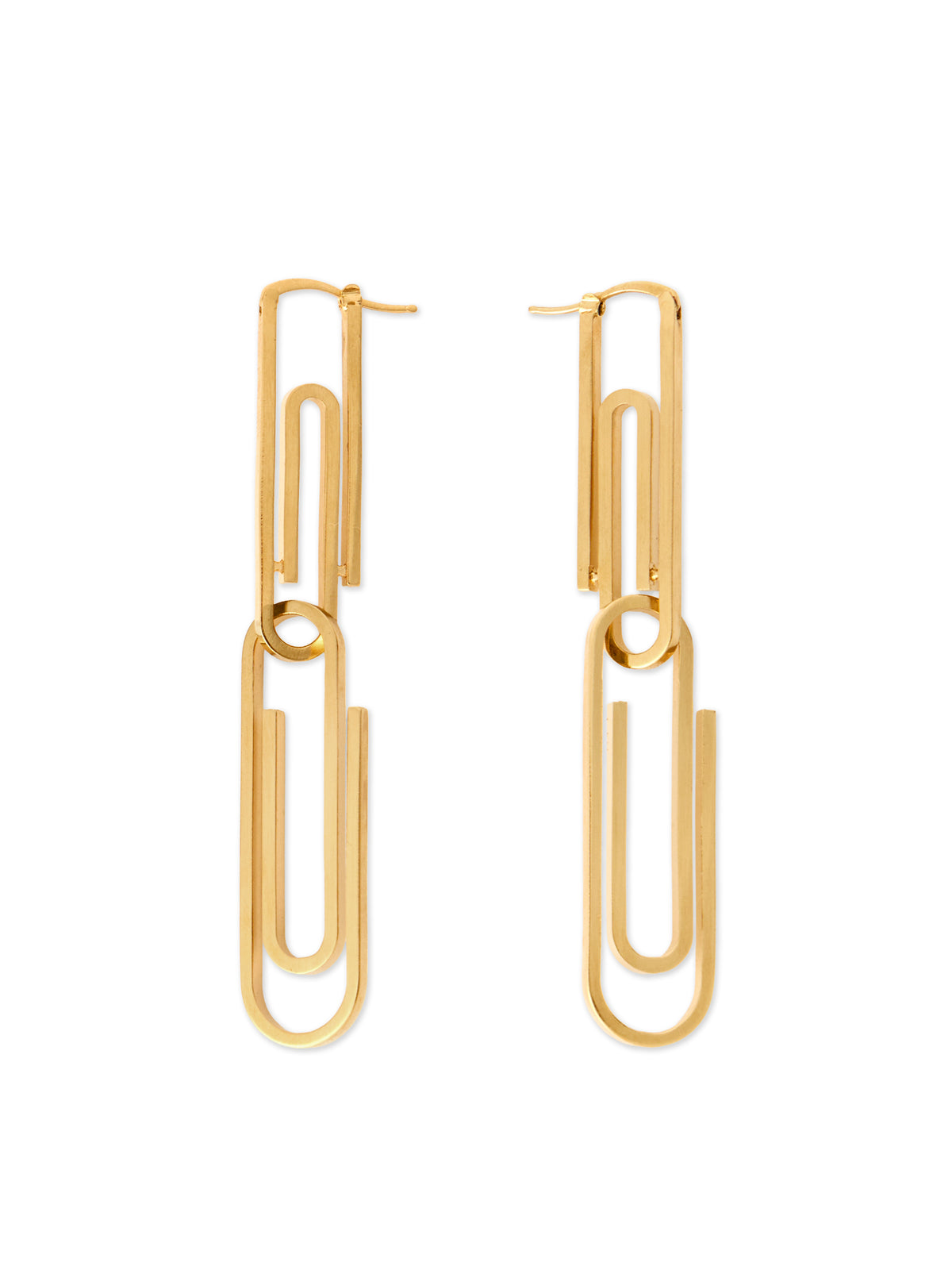 Paperclip Earrings