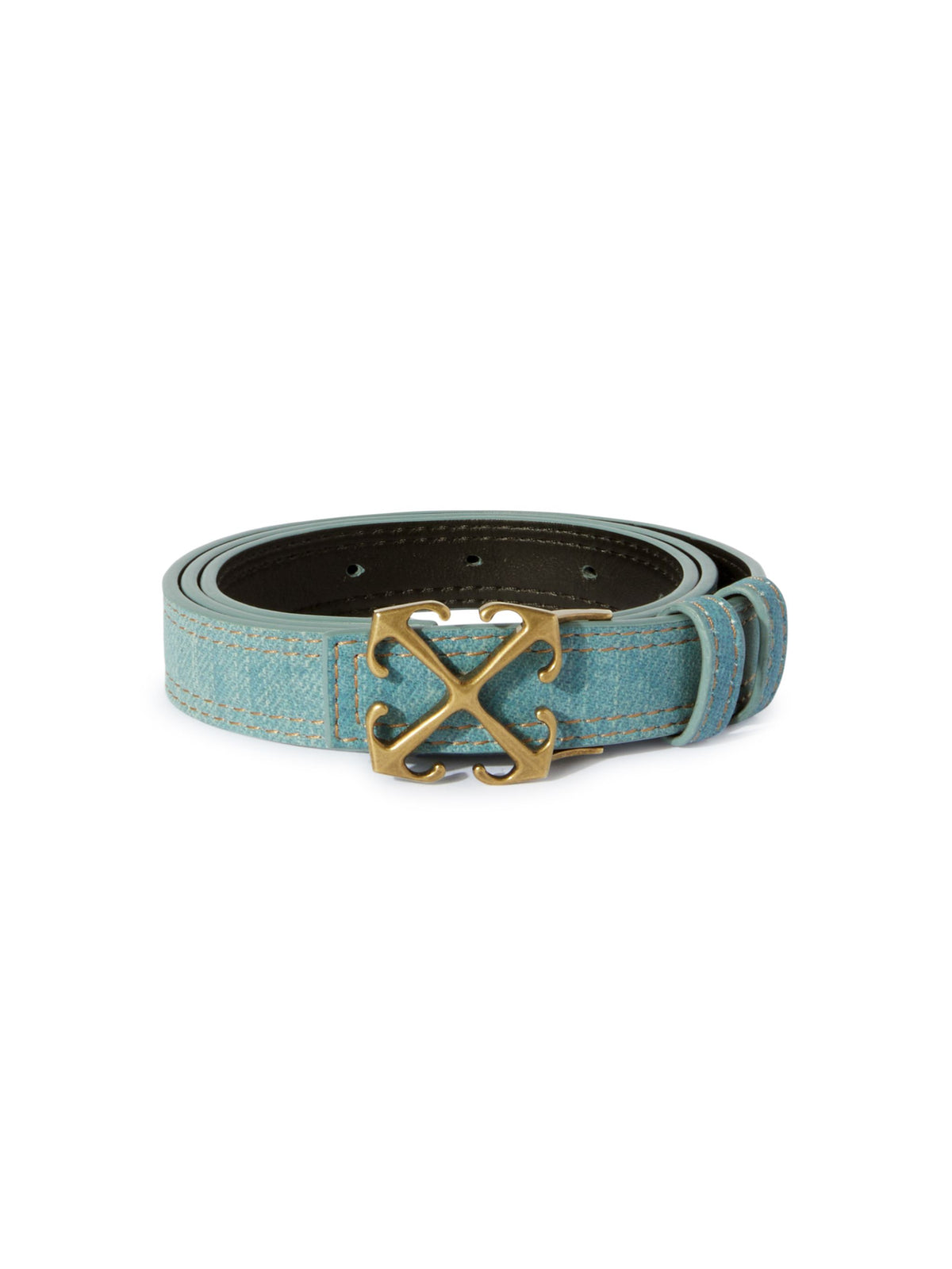 ARROW BELT 25 DENIM LEATHER