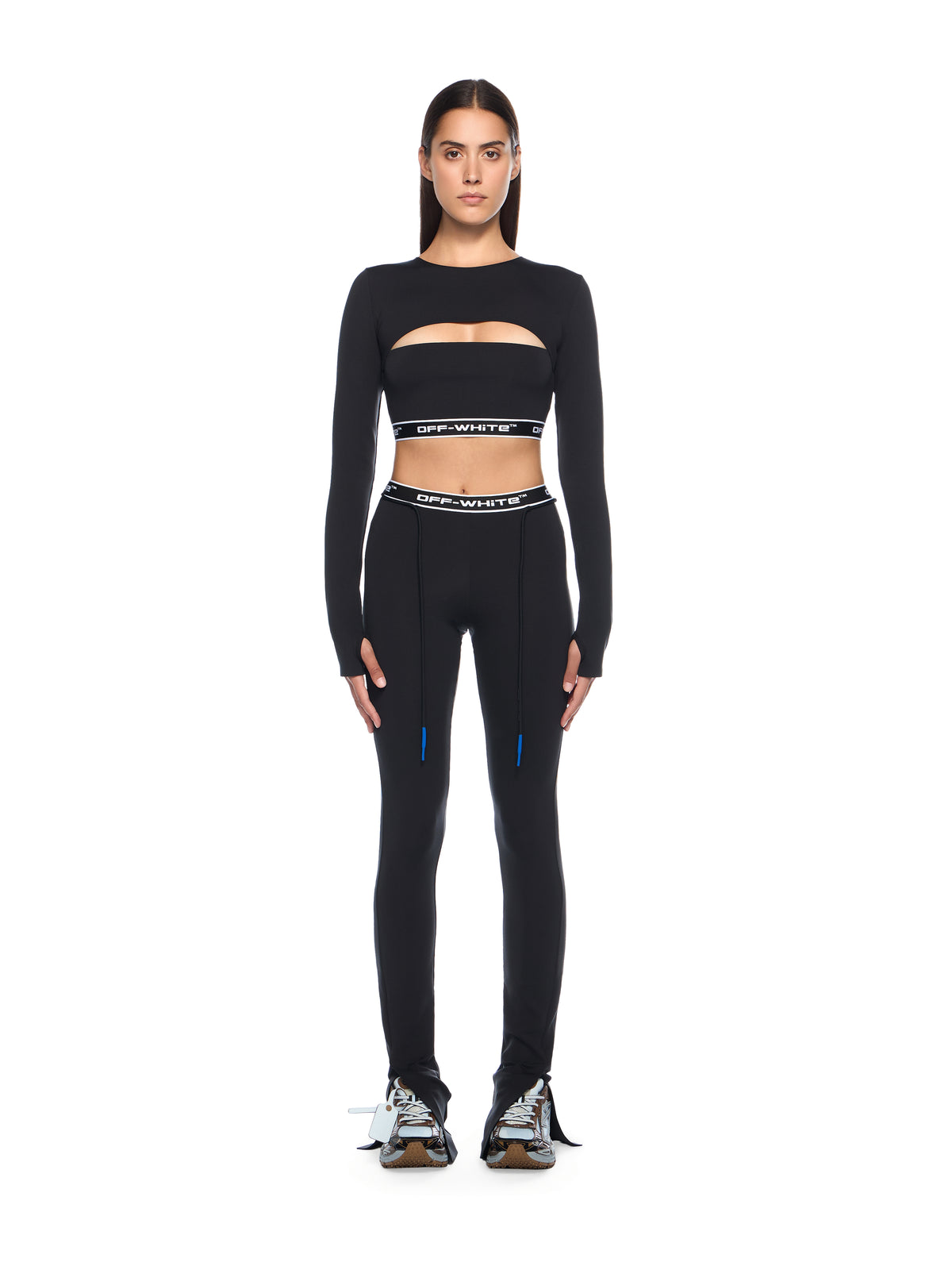 Logoband Cut Out Top