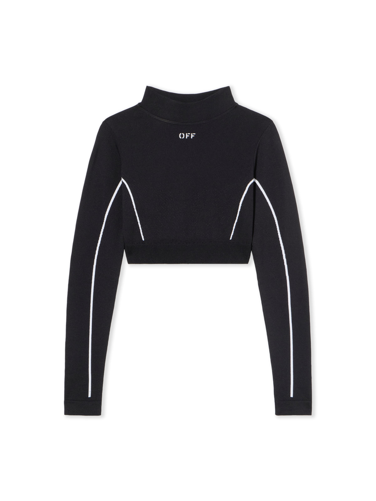 Off Stamp Seamless Crop Top